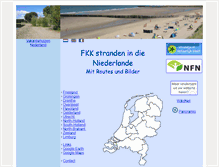Tablet Screenshot of fkkniederlande.nl